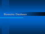Biometric Databases