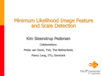 Minimum Likelihood Image Feature and Scale Detection Based on