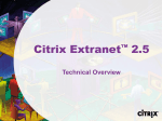 Citrix Extranet 2.5
