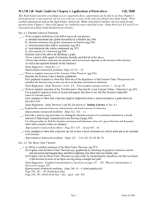 Chapter 4 Study Guide (Exam 3)
