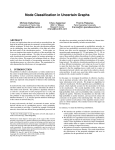 Node Classification in Uncertain Graphs