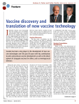 Vaccine discovery and translation of new vaccine technology