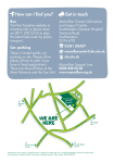 The Macmillan Cancer Information and Support Centre leaflet