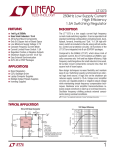 LT1373 - 250kHz Low Supply Current High Efficiency 1.5A