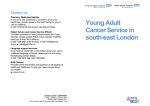 Young Adult Cancer Service in south-east London