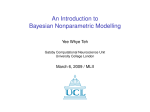 An Introduction to Bayesian Nonparametric Modelling
