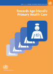 Towards Age-friendly Primary Health Care