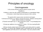 Principles of oncology