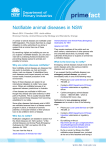 Notifiable animal diseases in NSW
