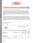 Loop Power Sensors Loop Power, 4