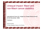 Unequal impact: Maori and non