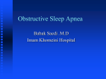 Obstructive Sleep Apnea