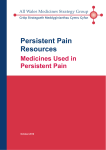 Persistent Pain Resources - Medicines Used in Persistent Pain