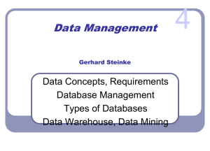 Data Resource Management