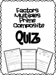 Factors Multiples Prime Composite