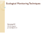 Ecological Monitoring Techniques