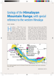 Geology of the Himalayan Mountain Range, with special