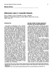 Inflammatory injury in myocardial ischaemia