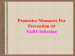 Protective Measures For Prevention Of SARS Infection