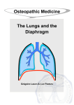 Osteopathic Medicine The Lungs and the - Overzicht e