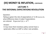 the rational expectations revolution