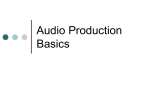 Video Production Basics