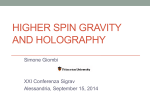 Higher Spin Theories and Holography