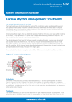 Cardiac rhythm management treatments
