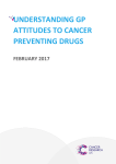 understanding gp attitudes to cancer preventing drugs