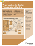 SG2072 Thermoelectric Cooler Temperature Control