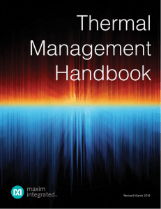 Thermal Handbook - Maxim Integrated