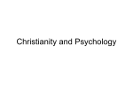 2010-10-17b--Christianity_and_Psychology