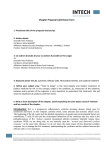 Chapter Proposal submission form 1. Provisional title of the