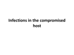 Infections in the compromised host