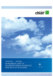 1. Chemistry of reactions between active chlorine and