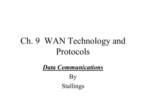 Ch. 8 Circuit Switching