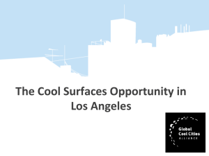 The Cool Surfaces Opportunity in Los Angeles