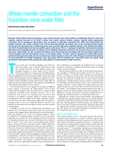 Whole-mantle convection and the transition