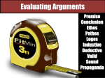 Evaluating Arguments Mini Units PPT