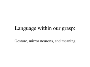 Language within our grasp:
