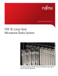 FRX-3E Long-Haul Microwave Radio System