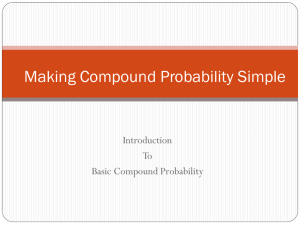 MakingCompoundProbabilitySimple