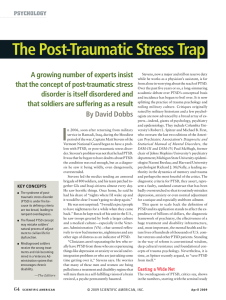 The Post-Traumatic Stress Trap