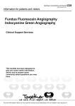 Fundus Fluorescein Angiography Indocyanine Green