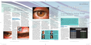 From Dry Eye to Lid Margin Diseases