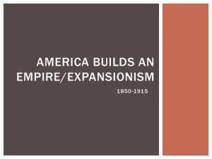 America Builds an Empire