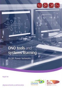 D2 DNO Tools and Systems Learning D2 DNO Tools and Systems