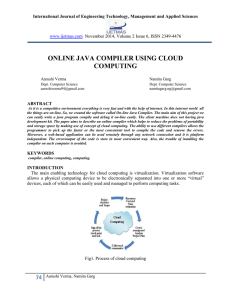 ONLINE JAVA COMPILER research paper.docx
