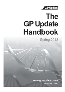 The GP Update Handbook