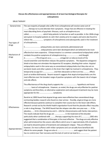 biological treatments for schizophrenia gapfill